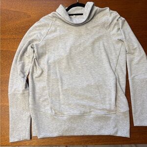 Lululemon Gray Cowl Neck Sweatshirt